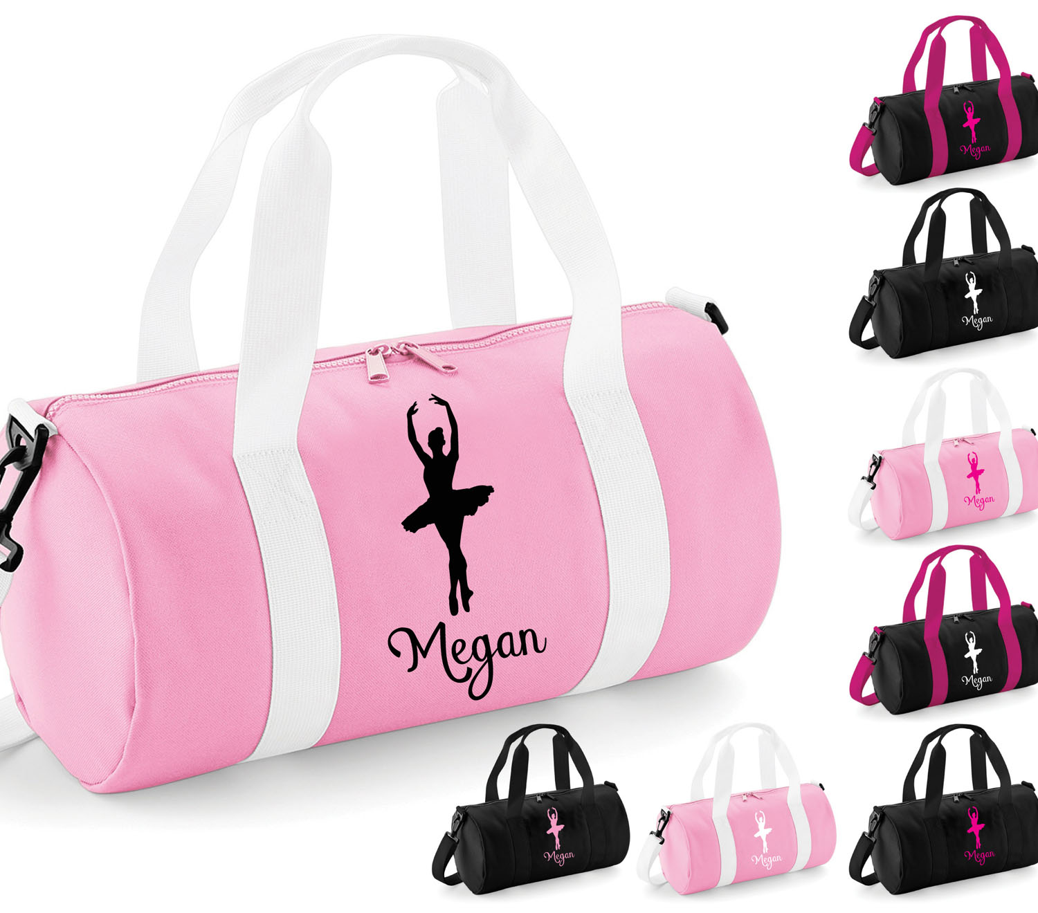personalised gym bag