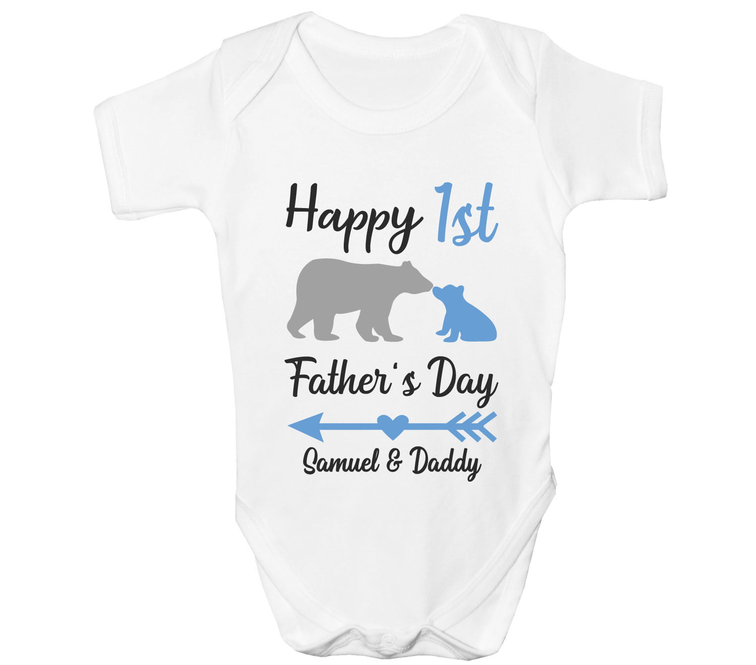 fathers day baby grow